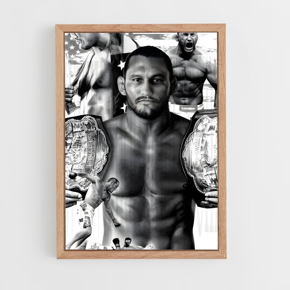 Poster Le Duel des Ceintures – affiche MMA (vue 4)